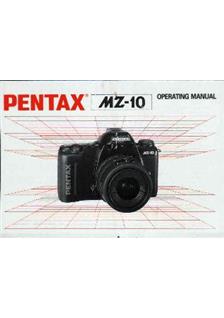 Pentax MZ 10 manual. Camera Instructions.